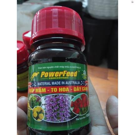 Phân cá không hôi Power Feed (phân đạm cá nhập khẩu Úc) 100ml
