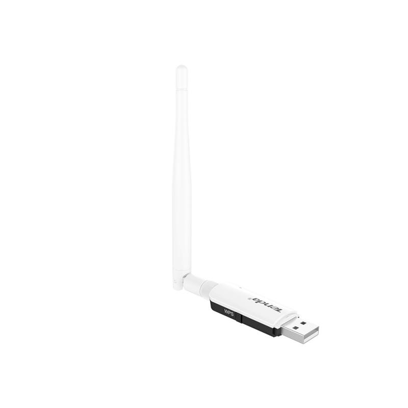 USB thu sóng Wifi tốc độ 300Mbps Tenda U1 (Trắng)