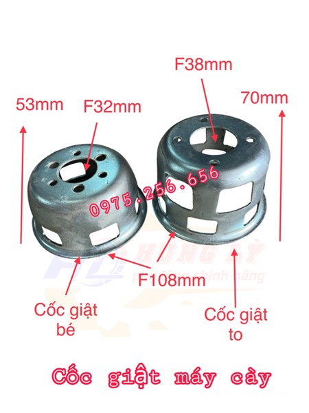 Cốc giật nhỏ 173 phụ tùng máy cày