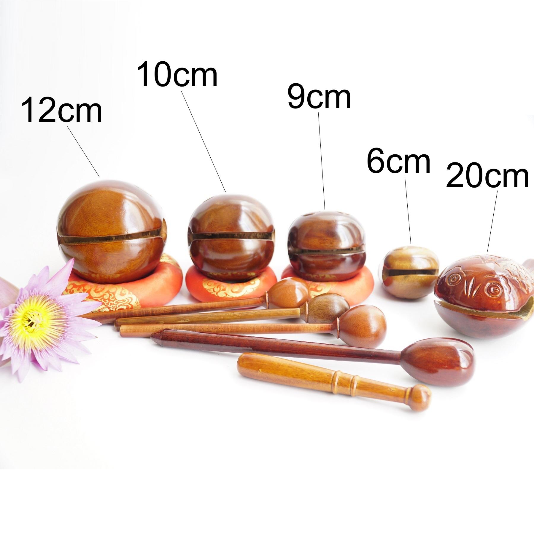 Mõ tụng kinh Phật gỗ Mít cao cấp gõ tiếng hay - Nhiều cỡ