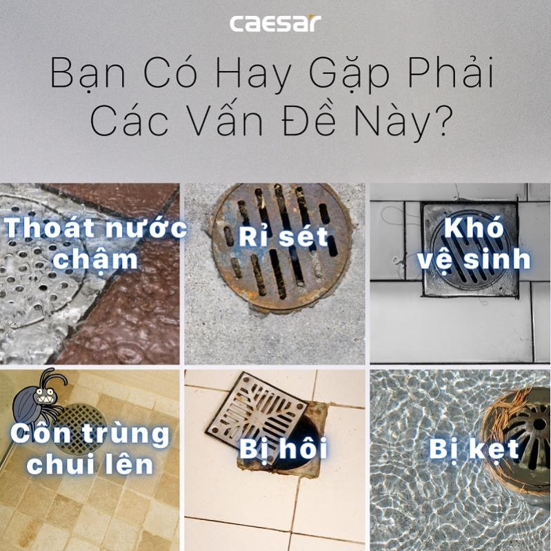 Thoát sàn Caesar - ST1212E Ø60 & ST1212EL Ø90
