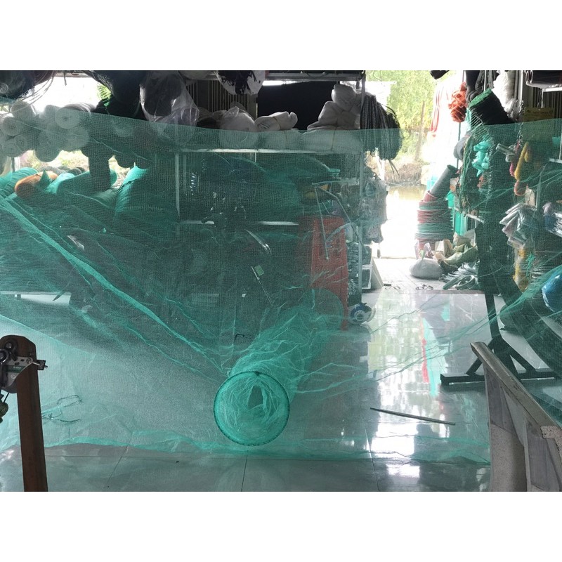 Dớn đặc cá, dớn đặc tép,tôm,lươn,rắn,...mắt lưới 3li/4li,tổng chiều dài ~ 5m(Dớn ~3m + Cánh mỗi bên 2m)