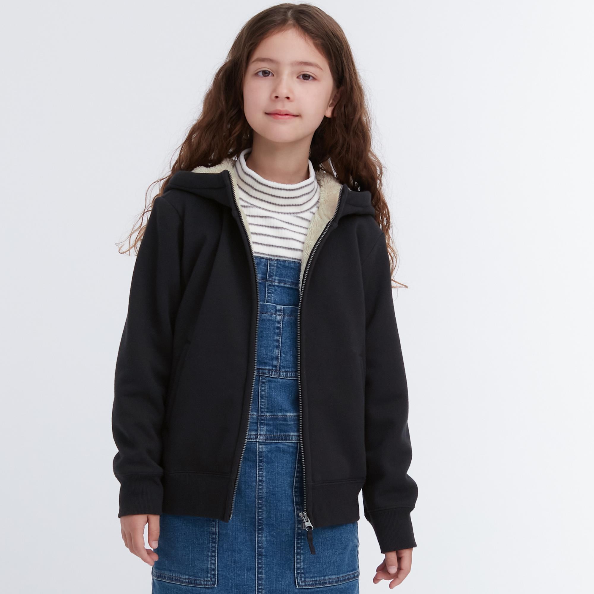 [Auth Uniqlo] Quần Áo Nỉ Lót Lông Cừu Trẻ Em - Tag Nhật