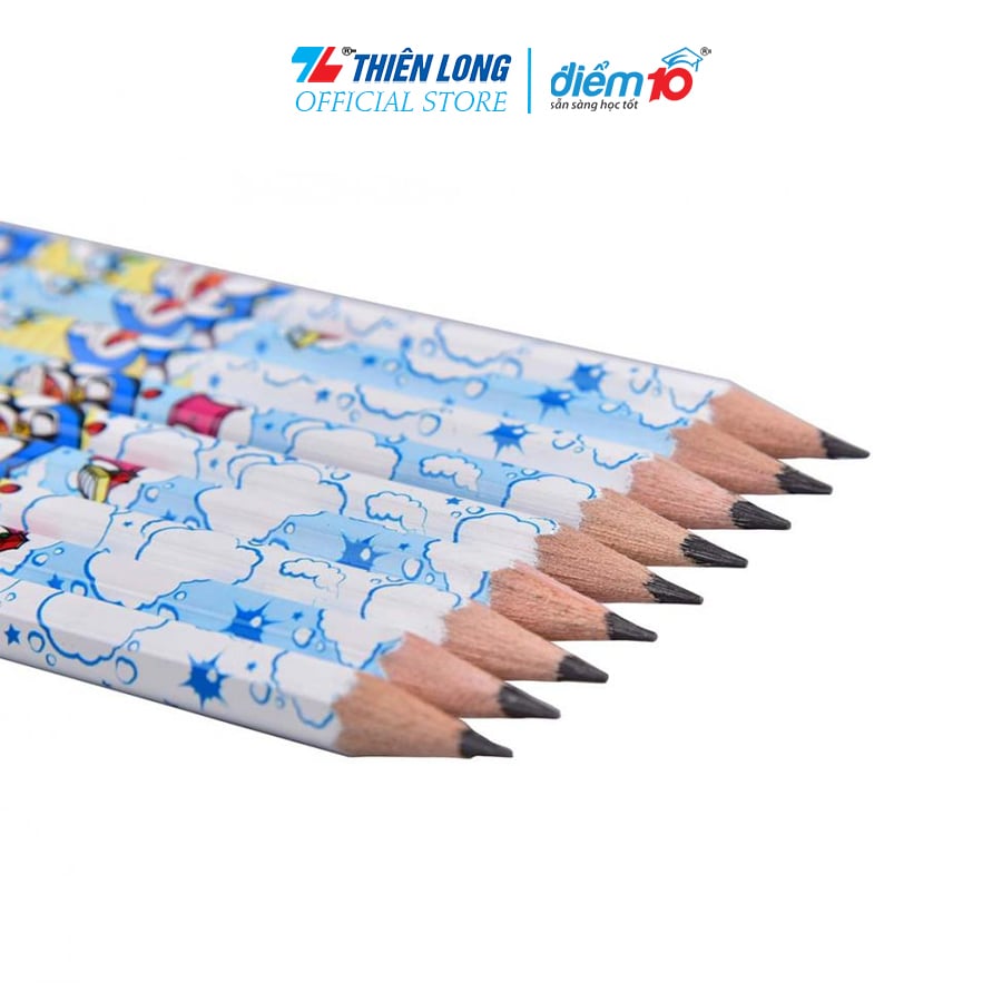 Bút chì gỗ Thiên Long Điểm 10 2B TP-GP009/DO