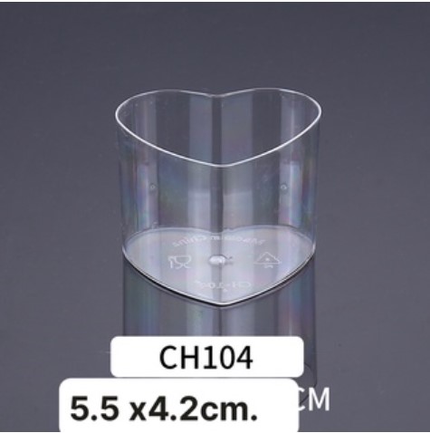 Ly Nhựa Tim CH104