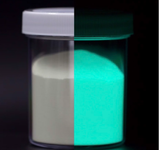 Bột Dạ Quang Hũ 40g Xanh Ngọc - Trường Thịnh Sài Gòn