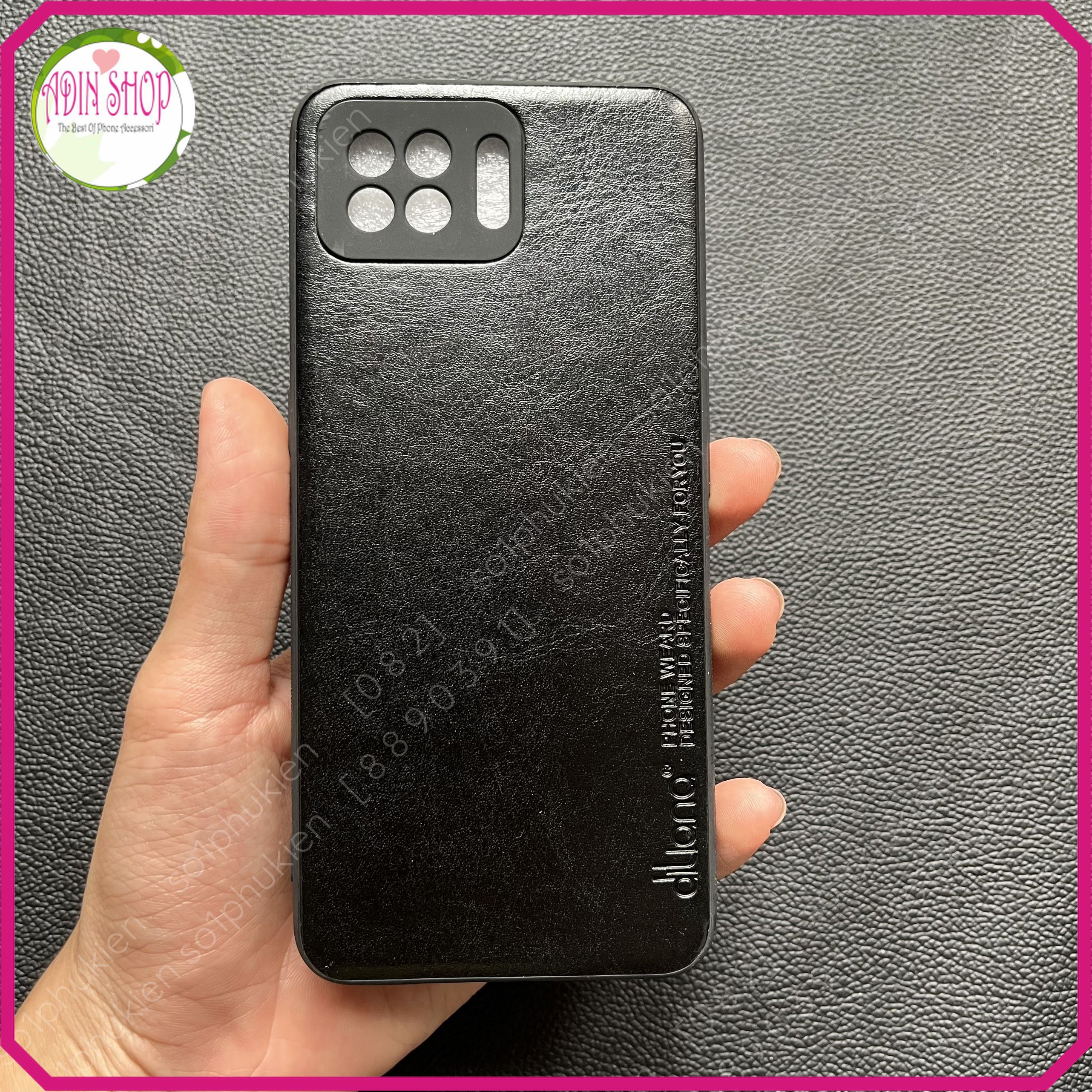Ốp lưng da cao cấp dành cho Oppo A73 / A93 dẻo êm tay, da bền đẹp
