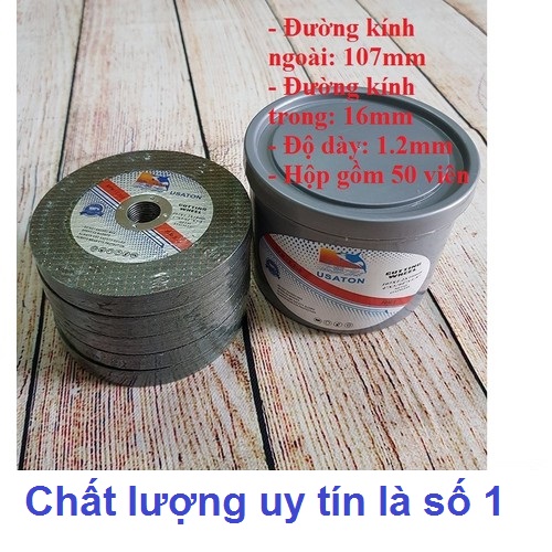Hộp Đá Cắt Sắt - Đá Cắt Inox Usaton 50 Lưỡi