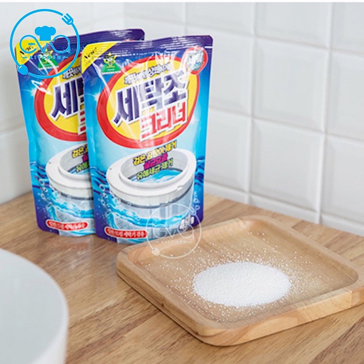 Combo 2 gói bột tẩy lồng máy giặt hàn quốc