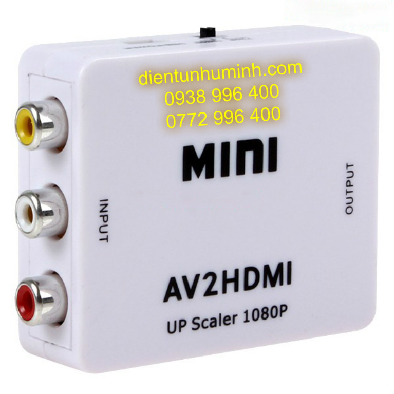 Bộ chuyển đổi mini av / cvbs sang hdmi
