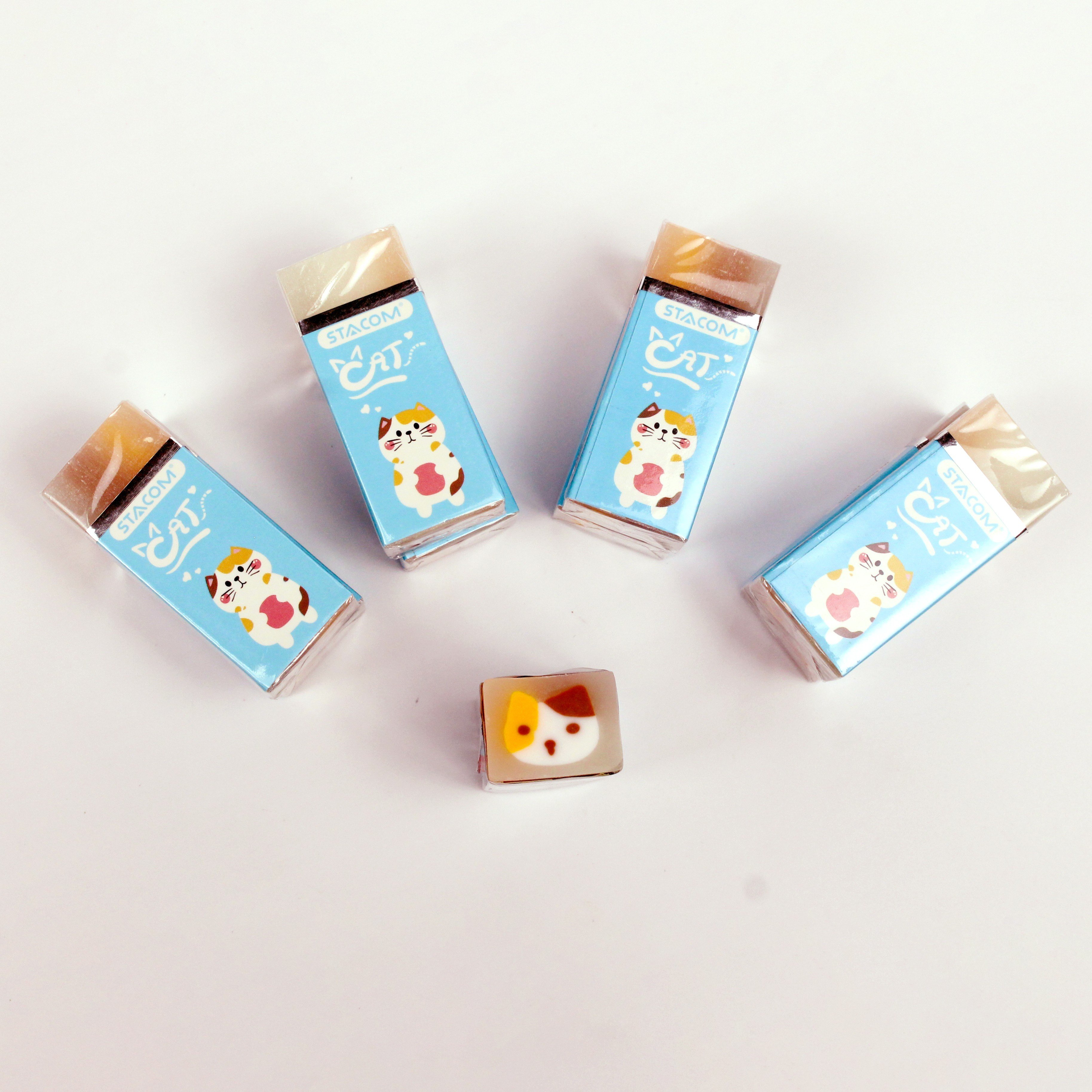 (Hộp 36 viên) Gôm Thạch Hoạt Hình Cute Pet Stacom - ER115_B