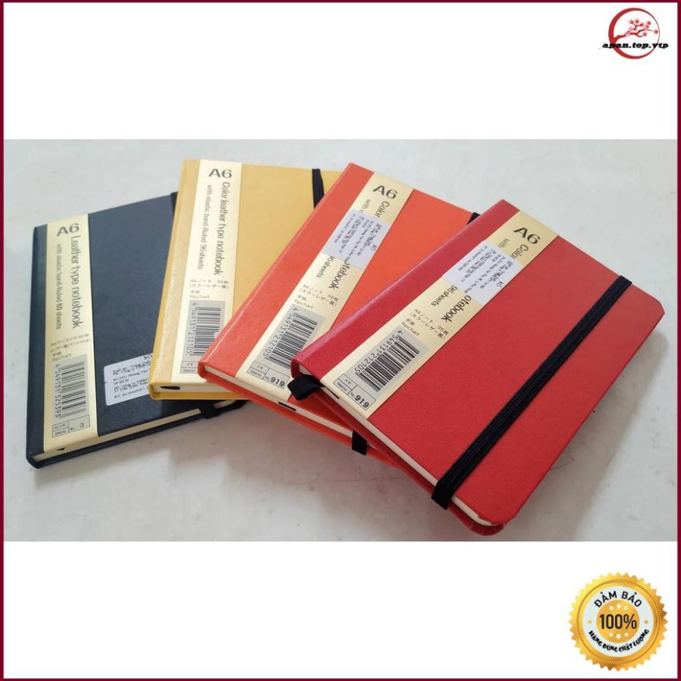 [HCM]Sổ tay A6 vỏ da(4549131325393)(DST2) Nhật Bản