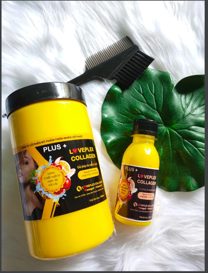 phục hồi tóc collagen men sống