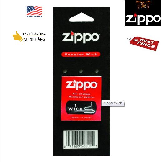 Combo phụ kiện Zippo (Fluid + wick +flint)