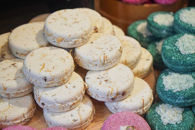 [HCM]Bánh dầu gội Soak And Float shampoo bar