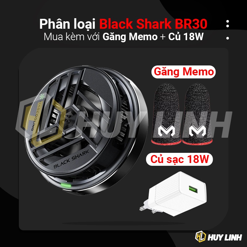 Quạt tản nhiệt Xiaomi Black Shark Magnetic Cooler BR30-AP phiên bản từ ...