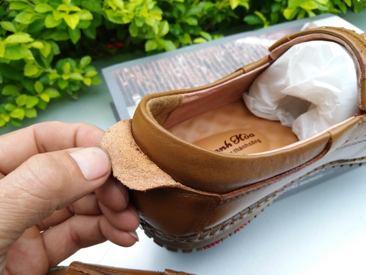 Giầy lười nam da bò xịn