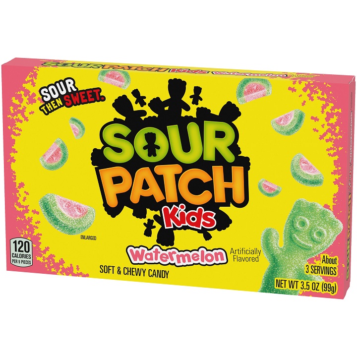 Kẹo dẻo trái cây chua ngọt Sour Patch Kids hộp 99g