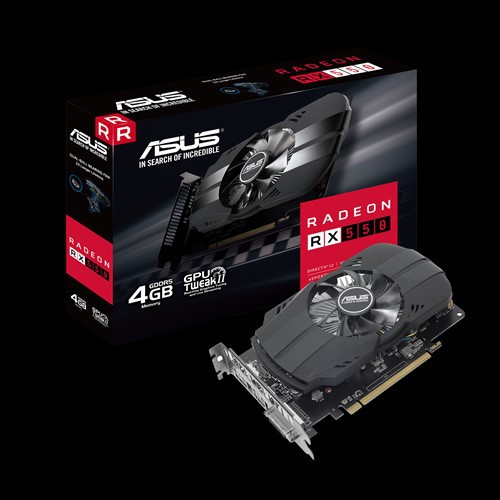 VGA ASUS Radeon RX 550 4GB GDDR5