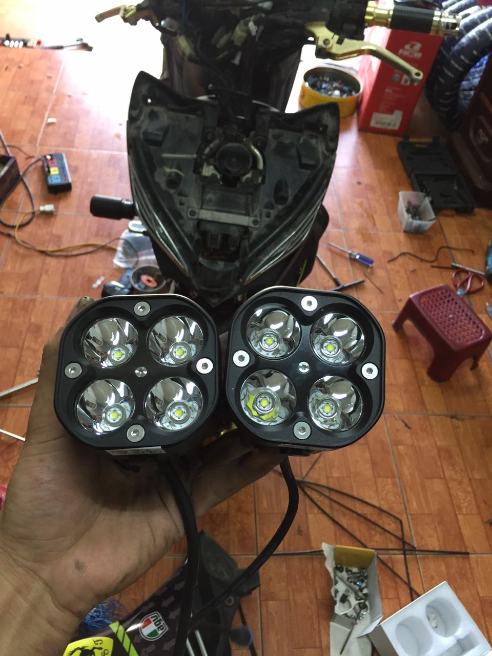 Đèn Trợ Sáng LED TUN Vuông