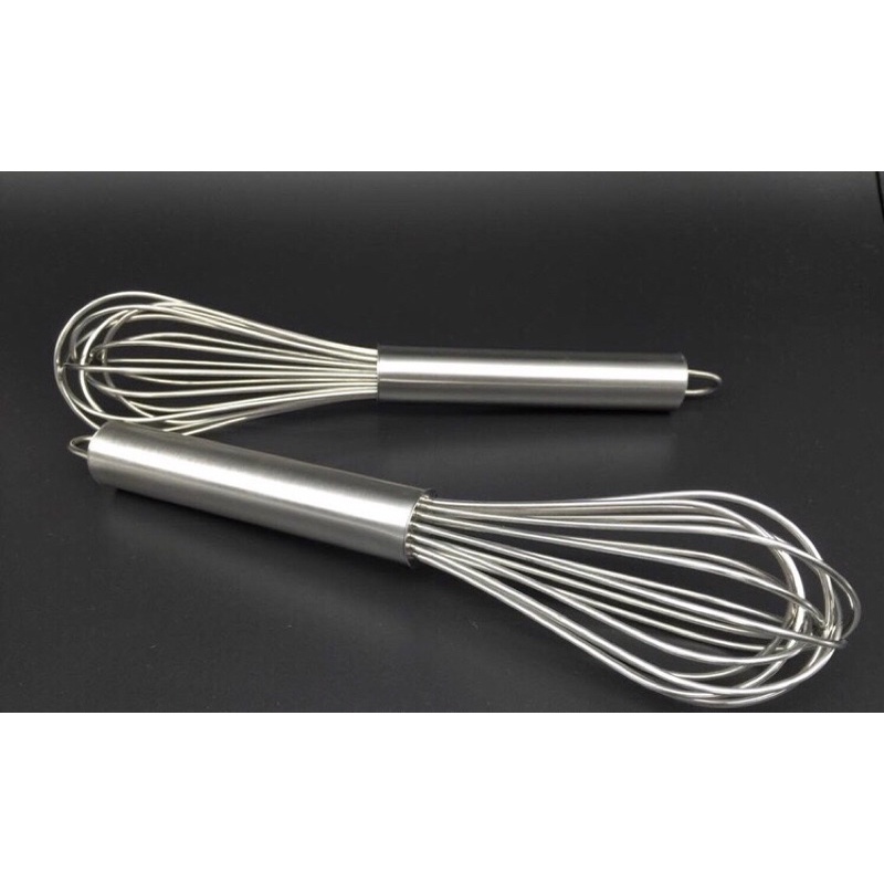 Phới lồng inox loại cứng đánh trứng, trộn bột
