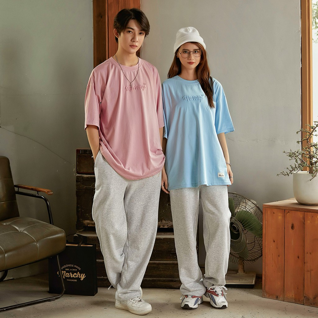 [Nhập LazSoHot2- giảm 20% đơn 199k|MARCHY - Embossed Tee - Áo Dập Nổi