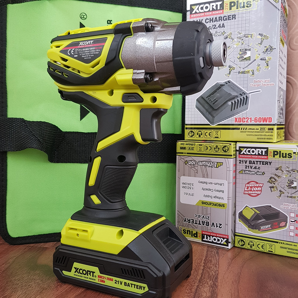 Máy vặn vít dùng pin-Máy vặn vít XCORT 20V MAX [CHÍNH HÃNG]