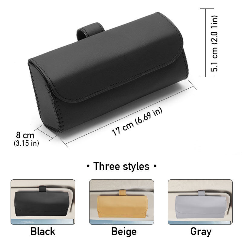 Car Glasses Case For Main Driving Sunglasses Holder Interior Accessiories