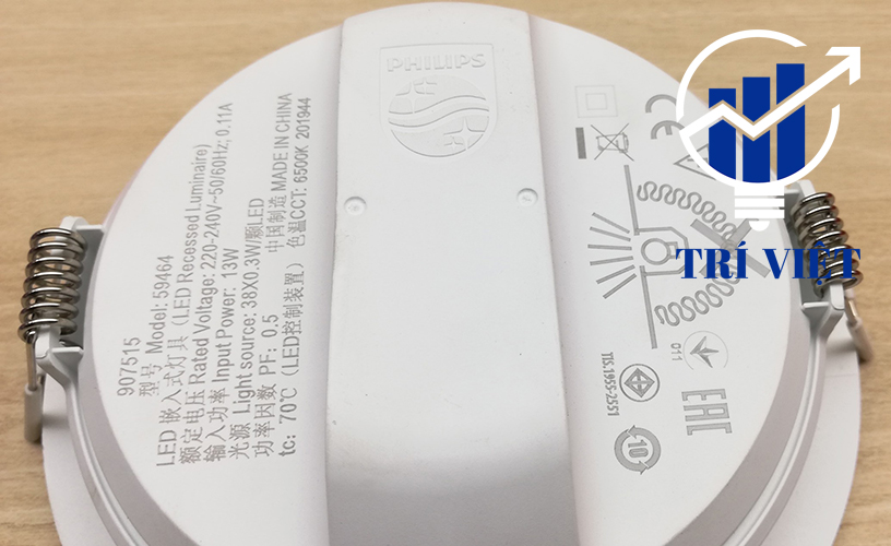 [HCM]Combo 12 Đèn led âm trần Philips 13W 59464 MESON - 6500k (trắng)