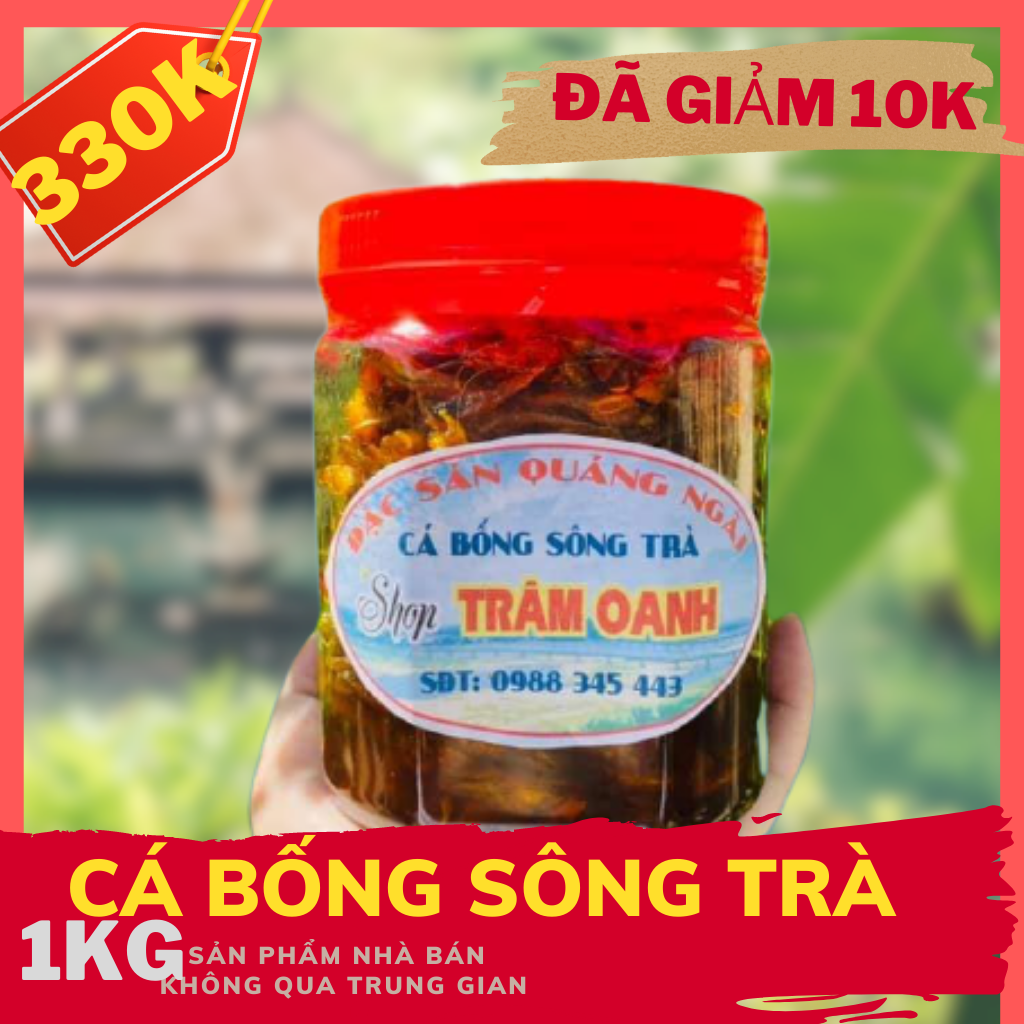 [HCM]Cá Bống Sông Trà Đặc Sản Quảng Ngãi (loại 1kg)
