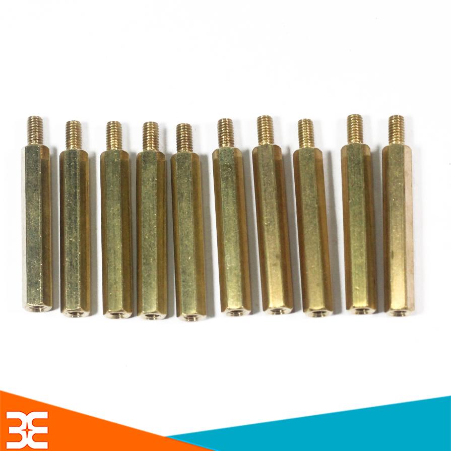 Combo 10 cọc đồng 3Cm và 10 ốc 3mm