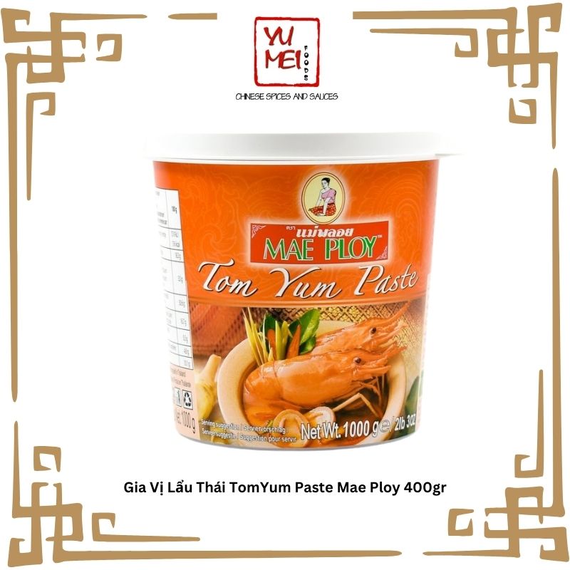 Gia Vị Lẩu Thái TomYum Paste 400gr Mae Ploy Thái Lan