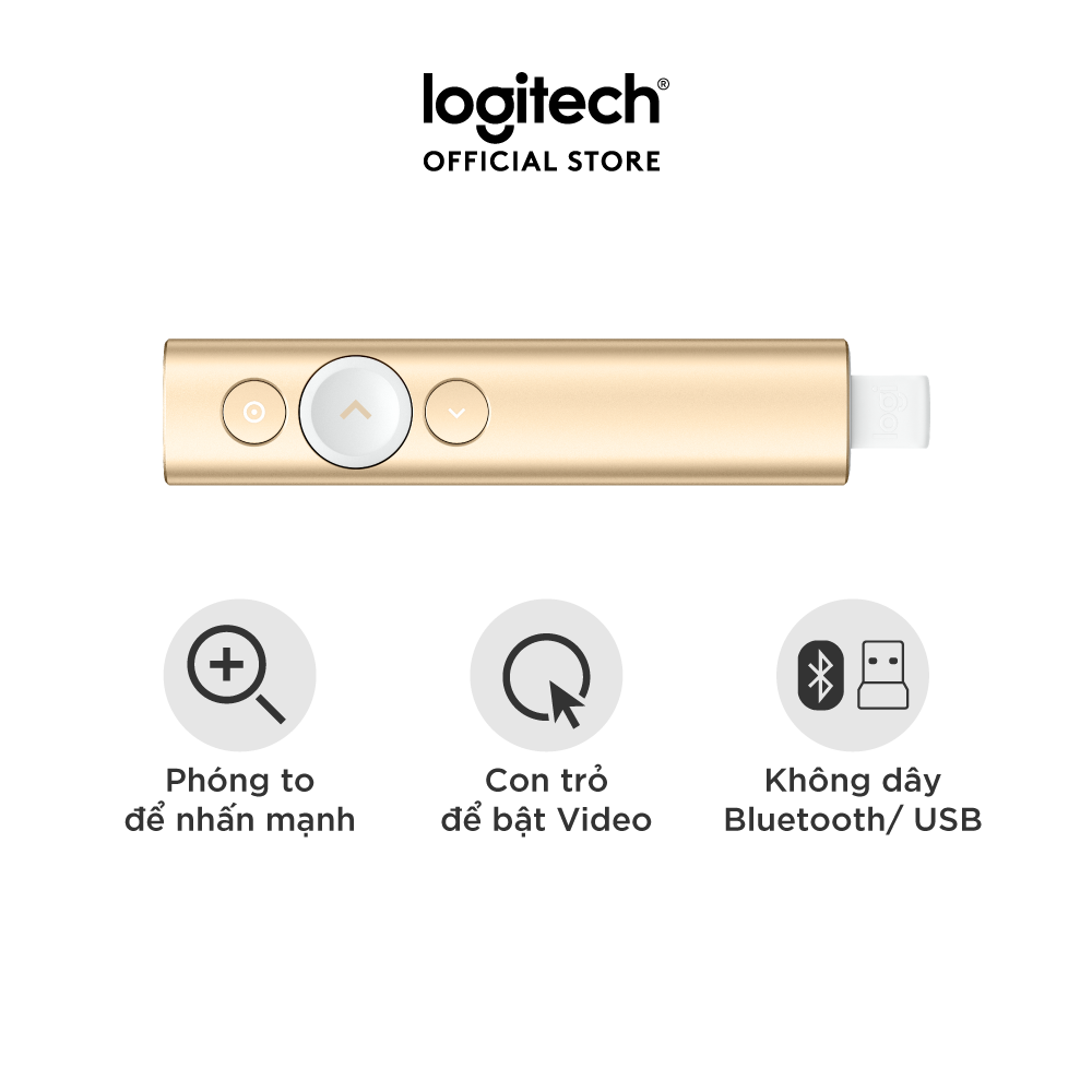 Bút trình chiếu không dây Logitech SPOTLIGHT