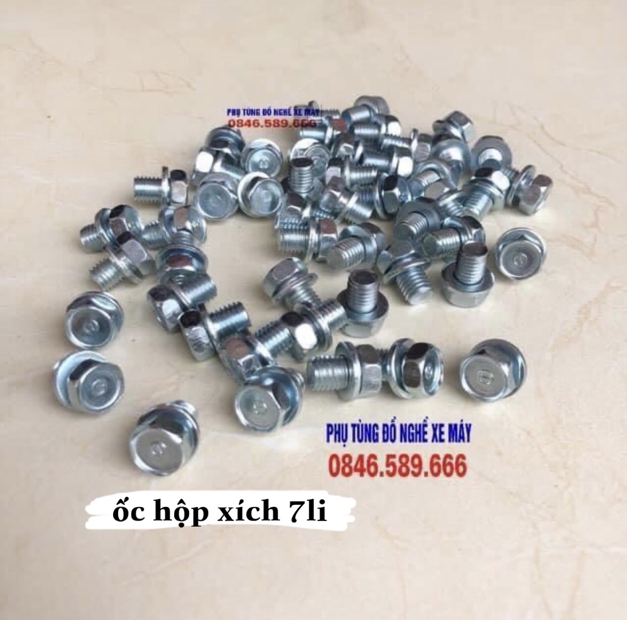 Taro Ốc  7 Ly Hộp Xích Xe Máy  Bị Chờn