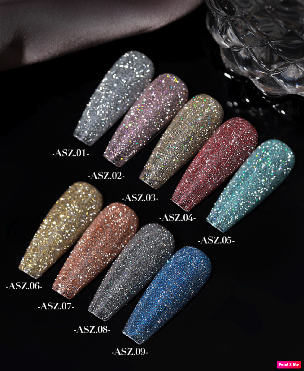 Sơn Gel Nhũ Flash AS Mã ASZ 15ml ( Sơn Gel Hơ Máy )