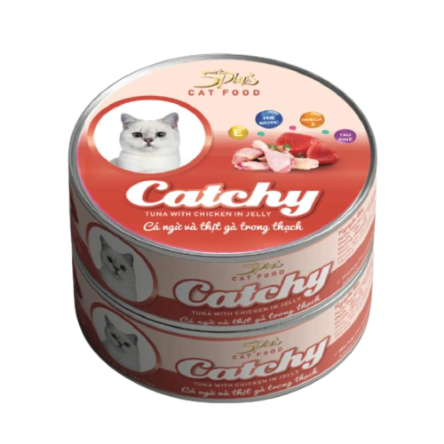Pate cho mèo 5PLUS CATCHY, Pate Catchy cho mèo
