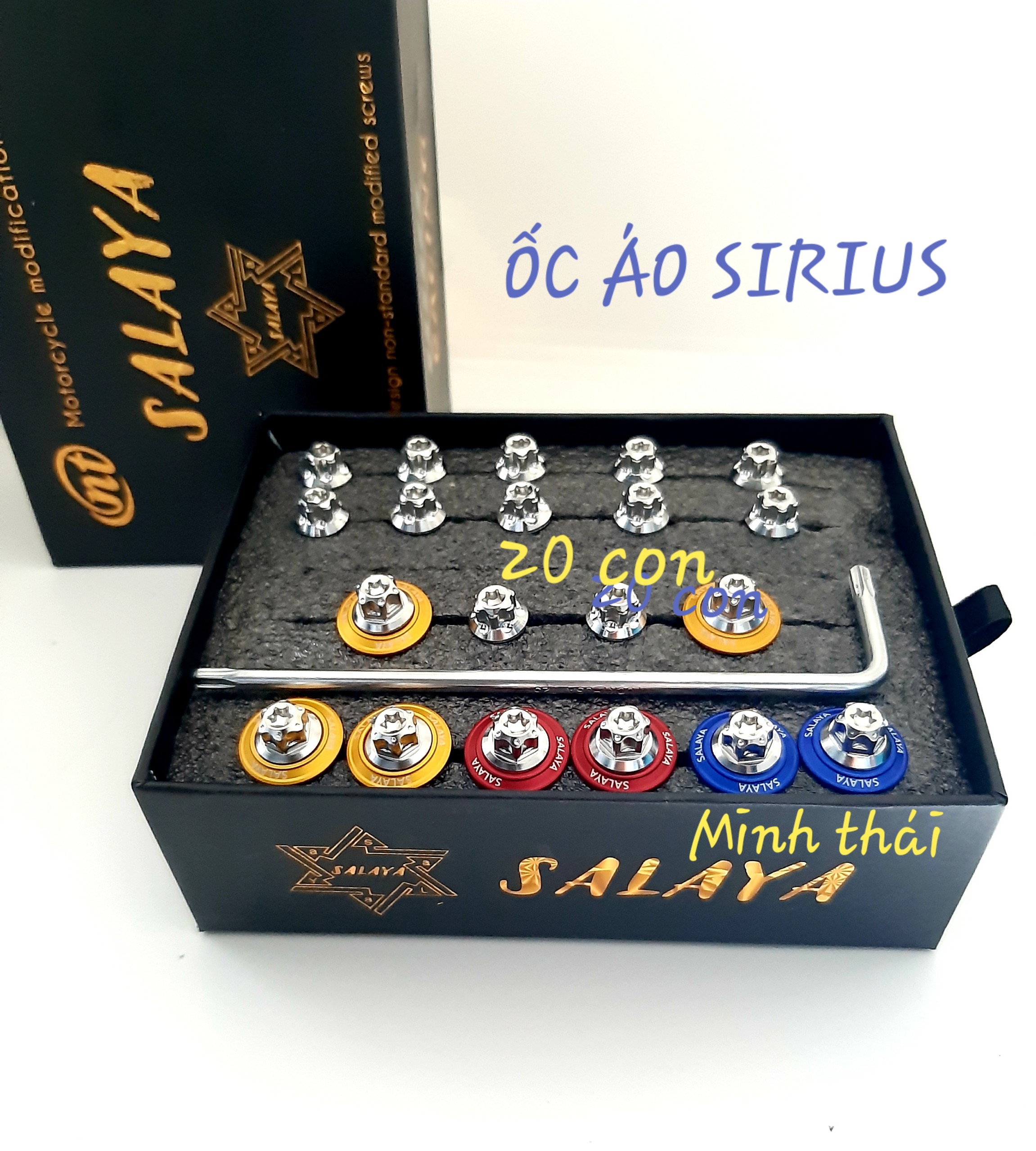 [HCM]ốc áo sirius trụ salaya