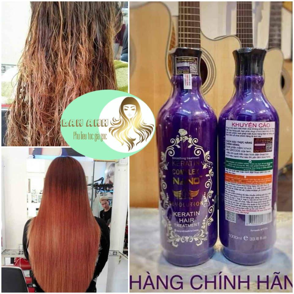 Keratin Complex Nano tím chính hãng hàn xịn