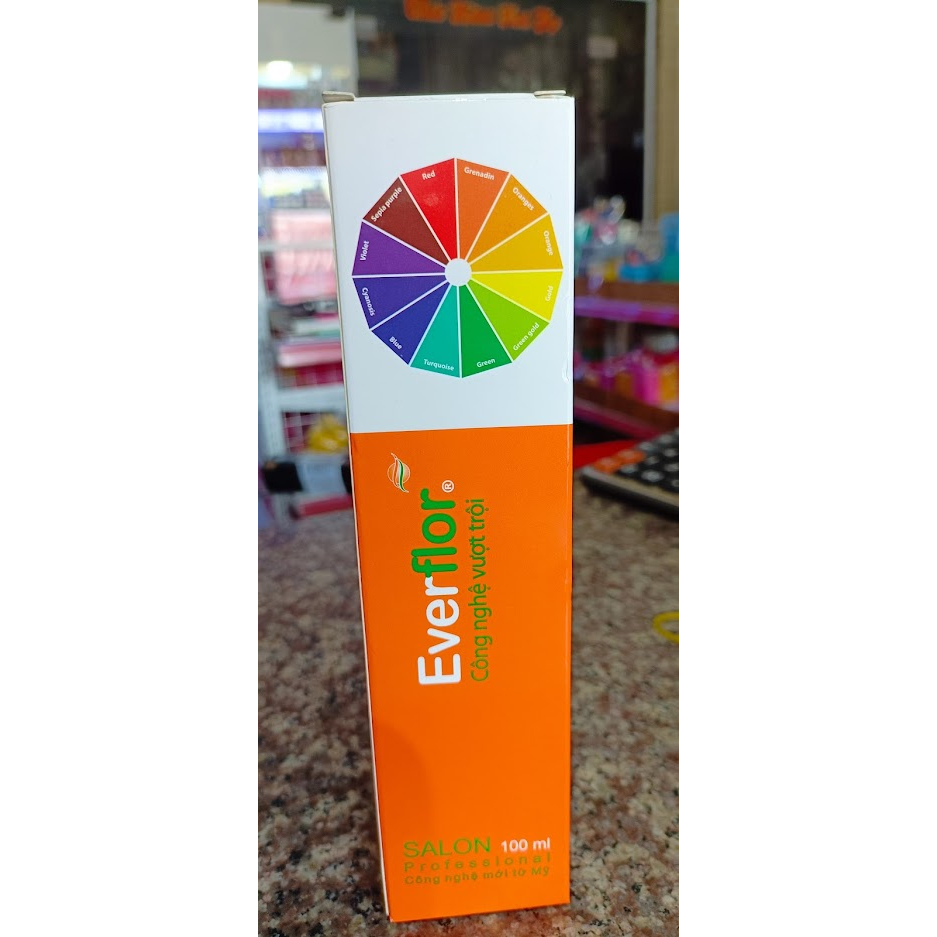 Thuốc  Nhuộm Tóc EVERFLOR 100ml