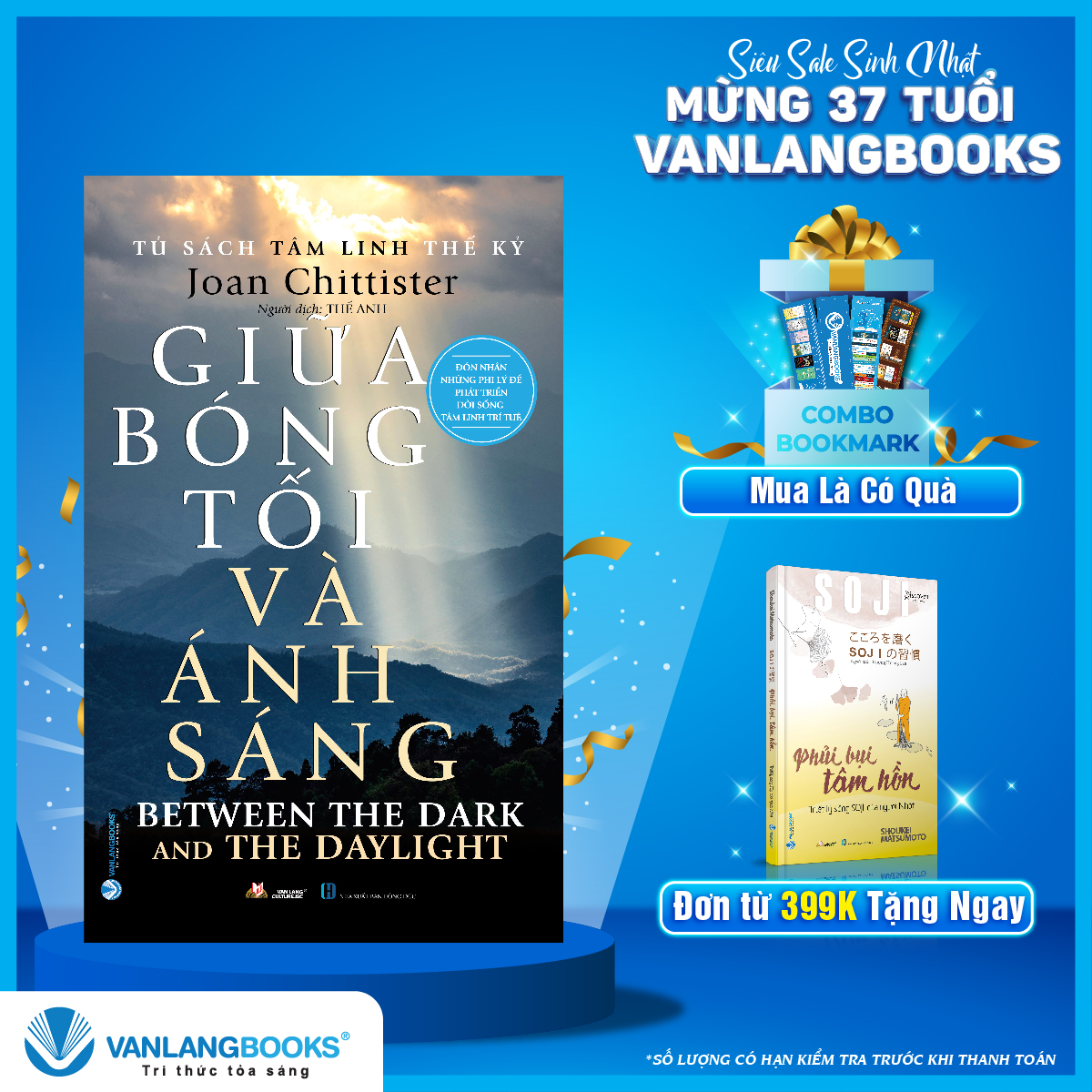 Sách giữa bóng tối và ánh sáng - tủ sách tâm linh thế kỷ-vanlangbooks