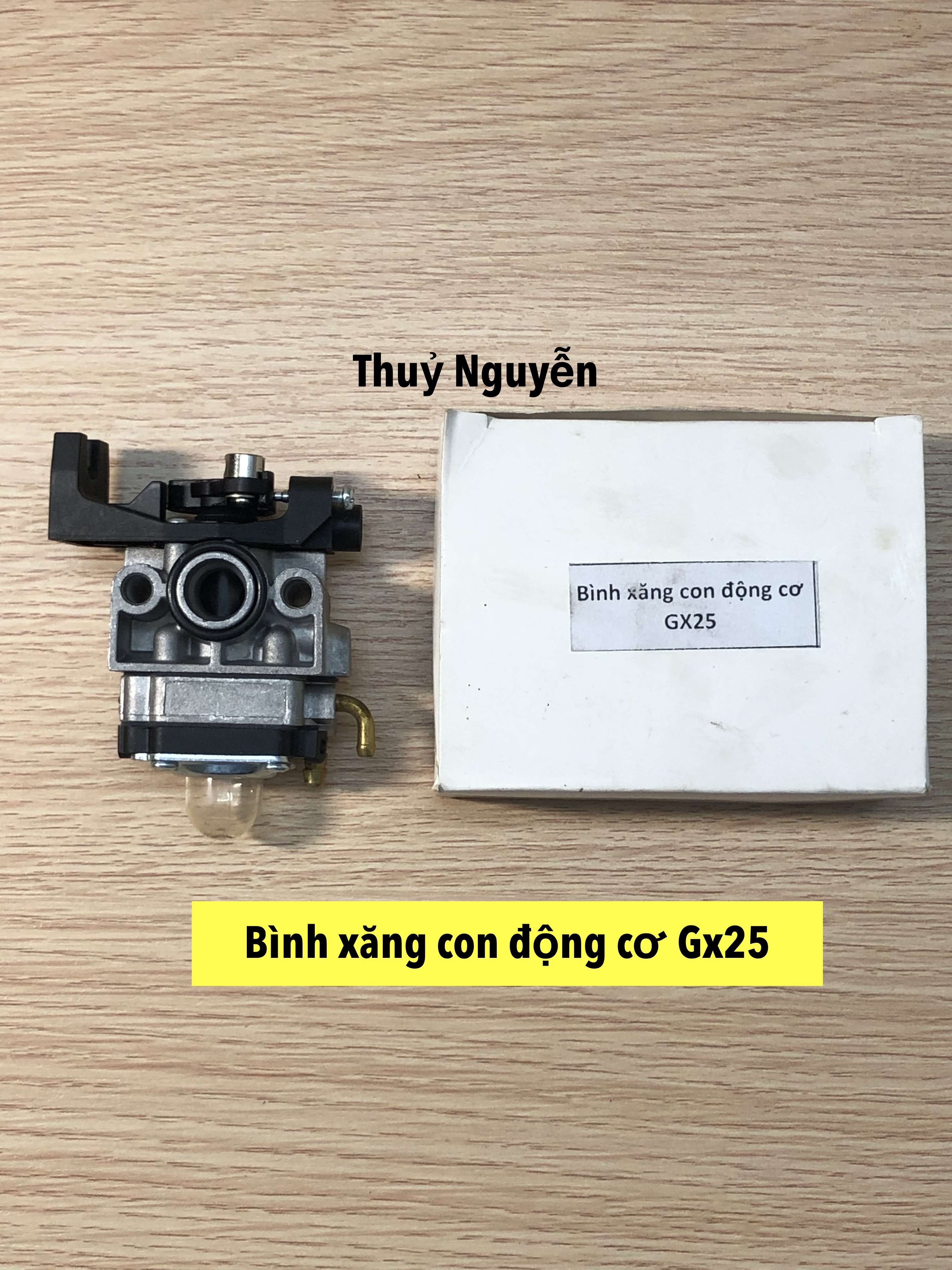 Bình xăng con (Bộ chế hoà khí) máy phát cỏ /cắt cỏ động cơ 4 thì /2 thì