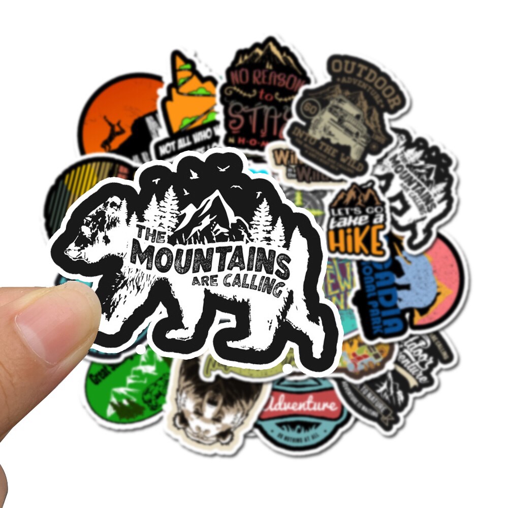 [HCM]Sticker hình dán phong cách đi phượt