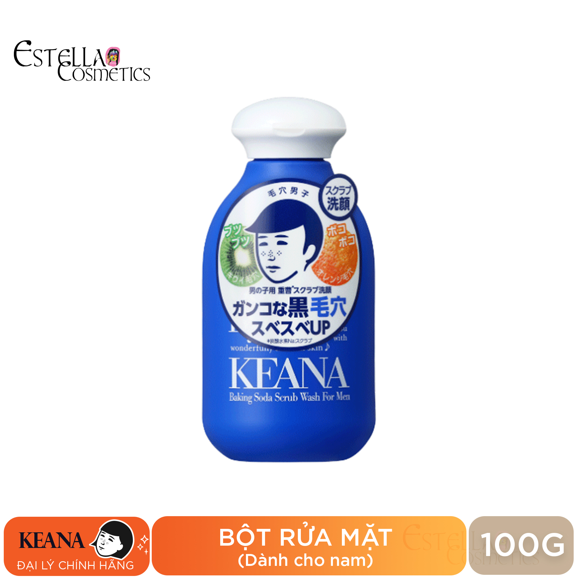 Bột Rửa Mặt Keana Baking Soda Scrub Wash 100g