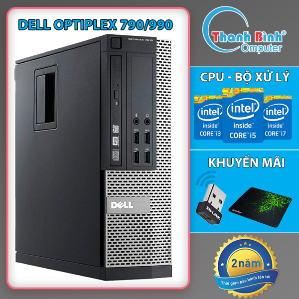Bảng giá Máy Tính Để Bàn Đồng Bộ Dell Optiplex ( 790/990 I3 I5 I7 ) - Máy Tính Văn Phòng - Bảo Hành 24 Tháng - Tặng USB Wifi Và Bàn Di. Phong Vũ