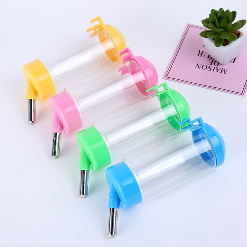 Bình nước gắn lồng cho chó mèo