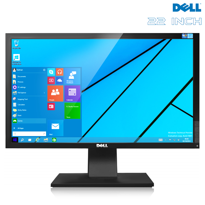 LCD 22” DELL Wide DVI Box Renew