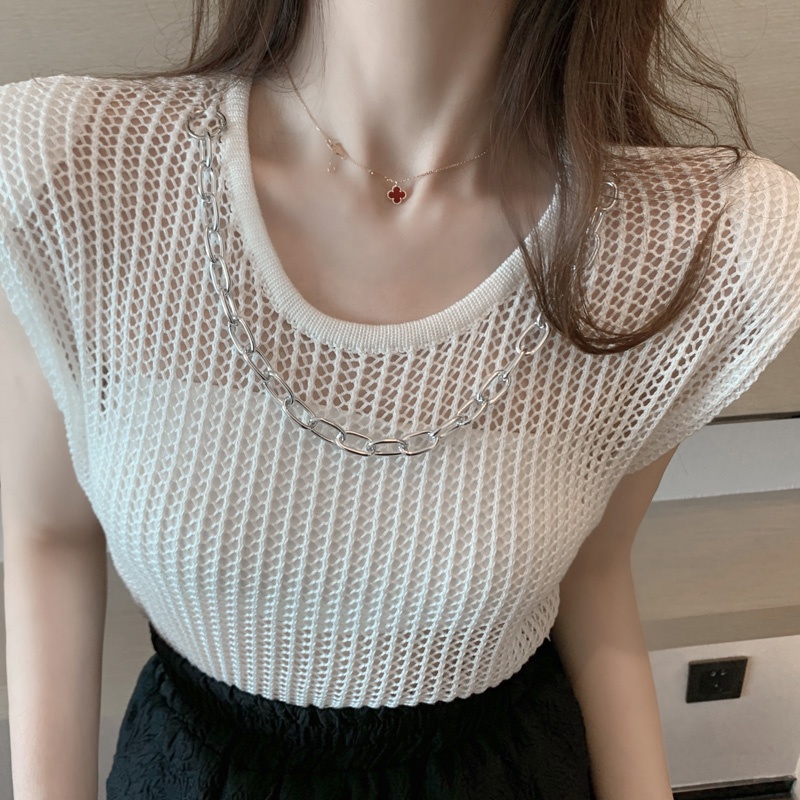 Áo lưới sát nách cánh dơi thời trang