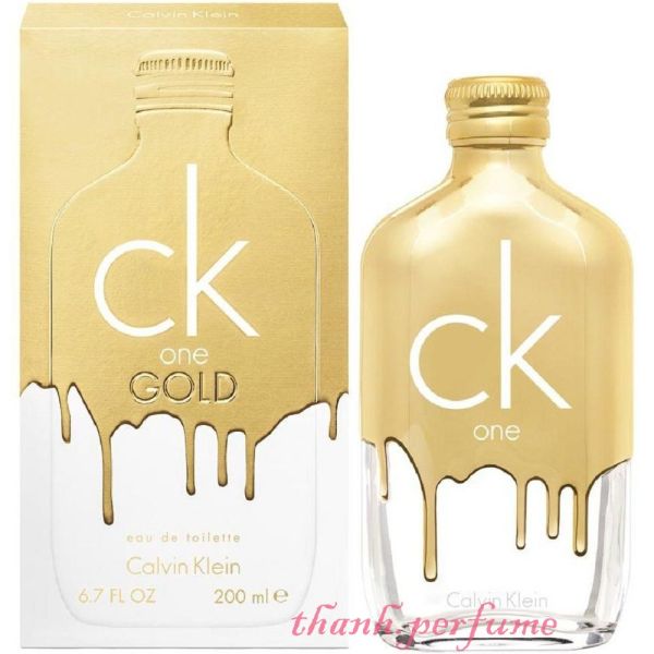 Nước Hoa Unisex 200ml Calvin Klein Ck One Gold EDT