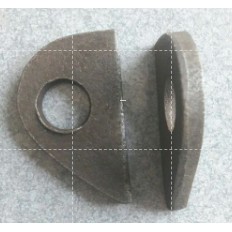 Pát cửa sắt bát cửa nhôm Pát khóa trái tim dày chắc