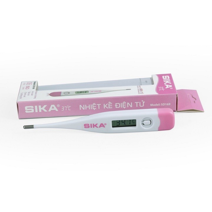 Nhiệt kế điện tử đầu cứng SIKA [chính hãng] .